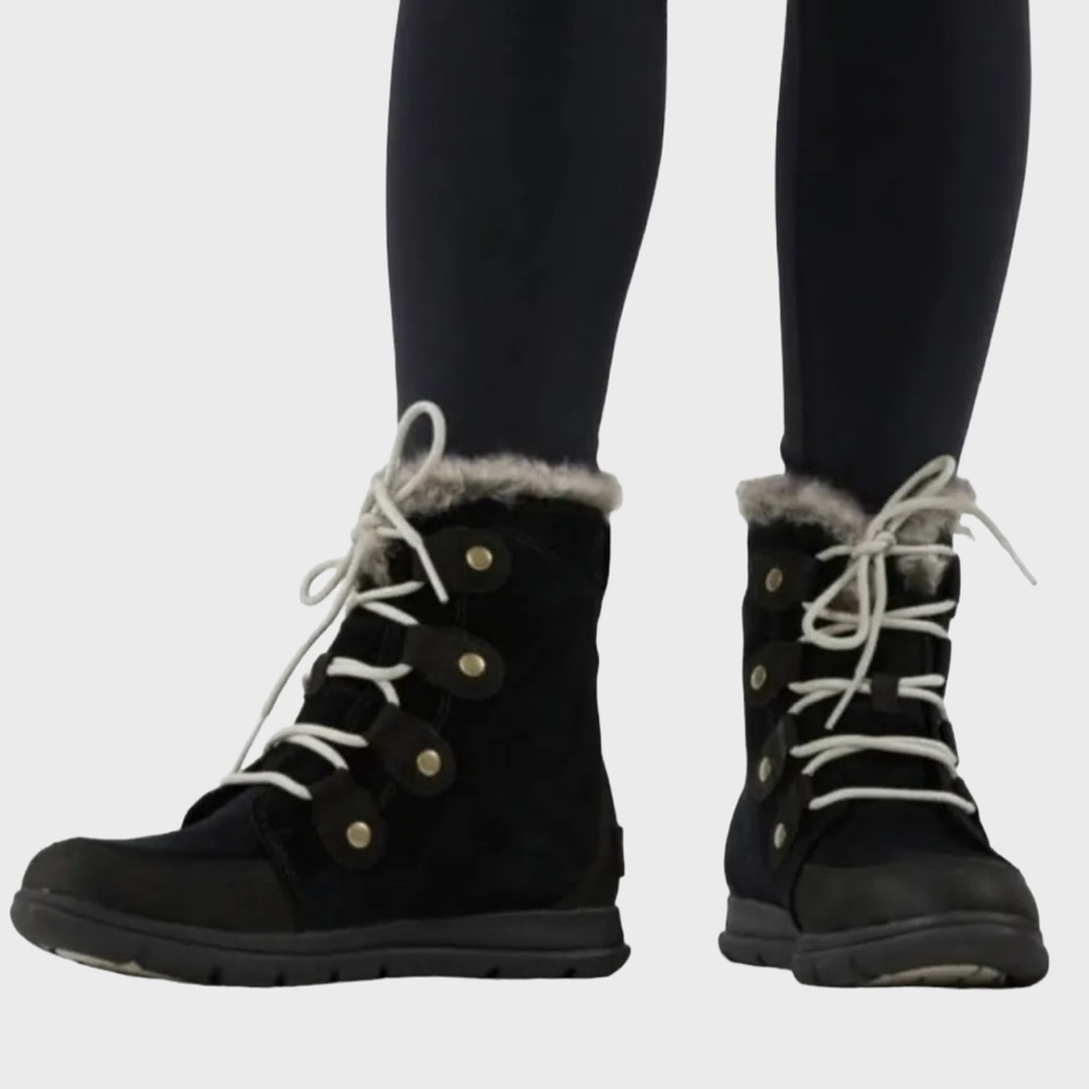 Sorel Women’s Explorer Joan Suede Boots